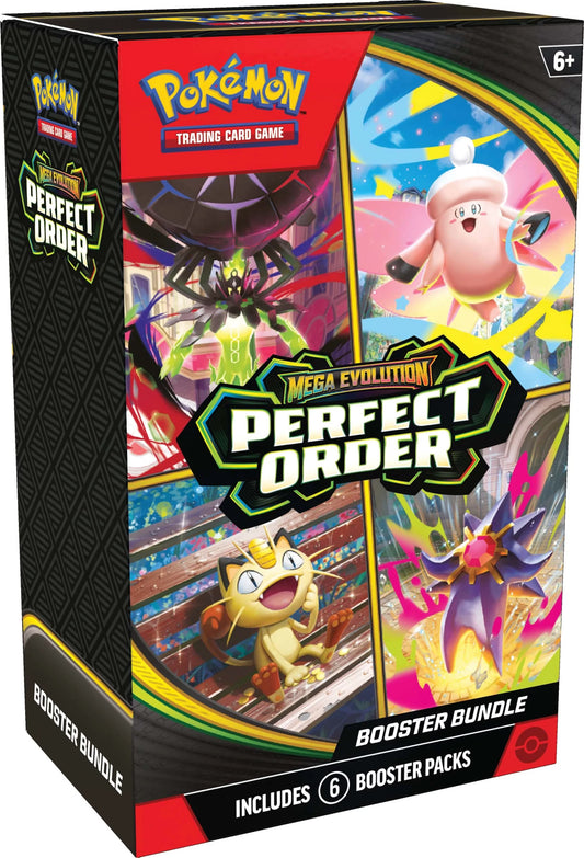 Pokemon TCG : Mega Evolution - Perfect Order Booster Bundle