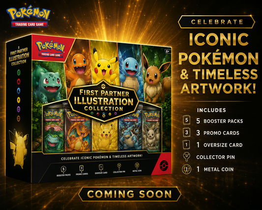 Pokémon TCG: First Partner Illustration Collection (Coming Soon)