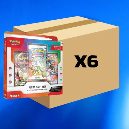 Pokémon TCG: First Partner Illustration Collection Series 2 (Sealed Case of 6)